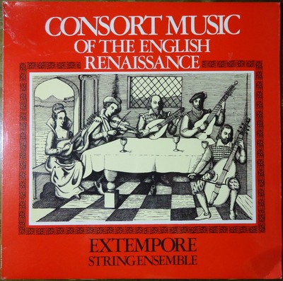 The Extempore String Ensemble Consort Music LP Album RP Vinyl Schallplatte 204