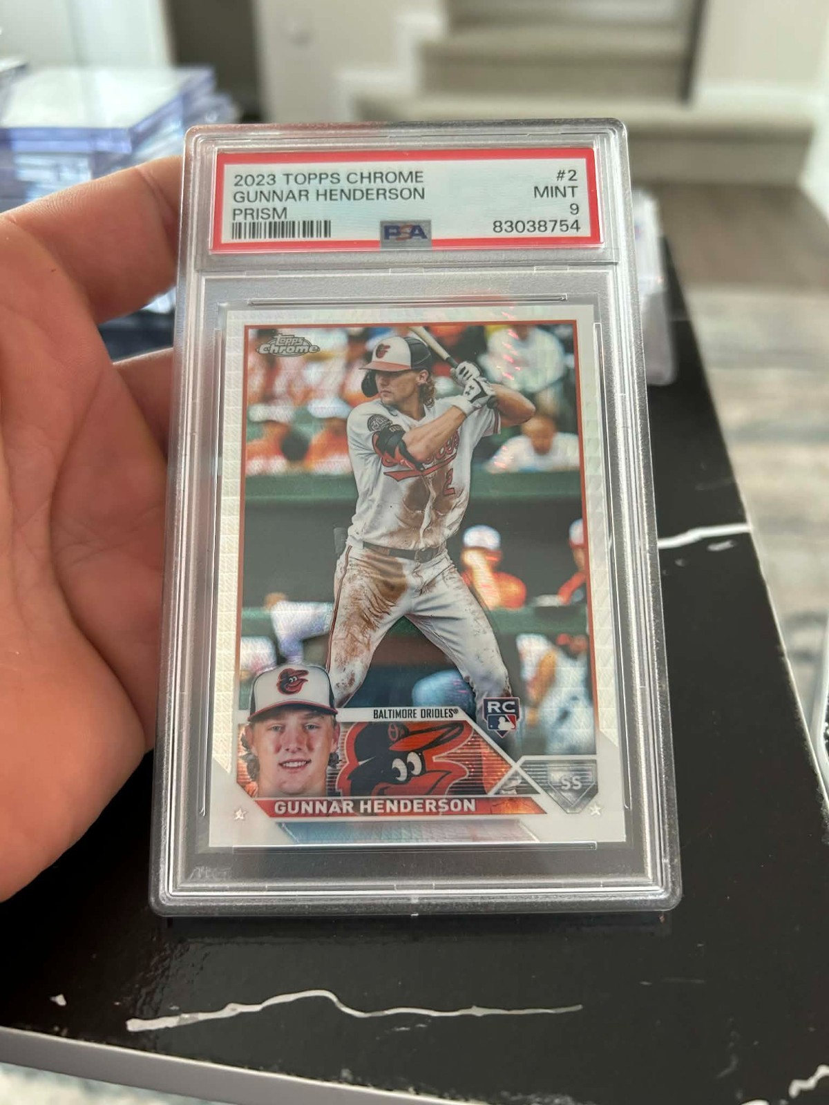 2023 Topps Chrome - Gunnar Henderson #2 Prism Refractor (RC)