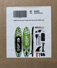 Standup Paddle SUP Surfboard ISUP Paddel Aufblasbar, 320x80x15cm, Neuwertig