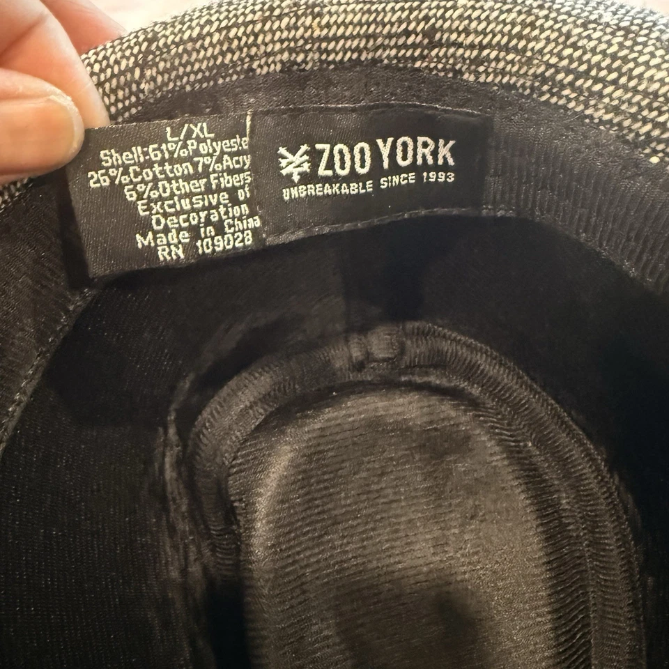 Zoo York Tweed Fedora - L/XL - Изображение 4 из 4