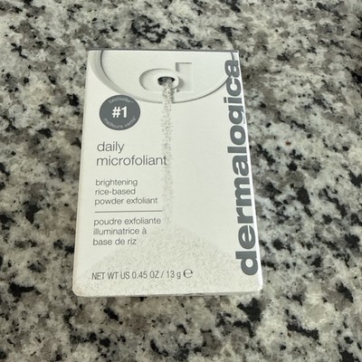 Dermalogica Daily Microfoliant 0.45 oz Travel Size Face Exfoliator Scrub Powder