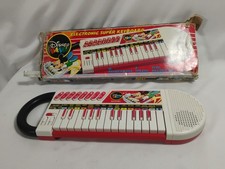 Vintage Bontempi Disney Band Electronic Super Keyboard w Mickey Mouse Italy