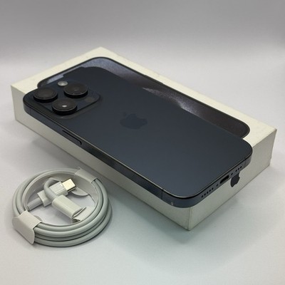 Apple iPhone 15 Pro - 128Gb - Titan Blau - Gut - 88% (Ohne SIM-Lock)