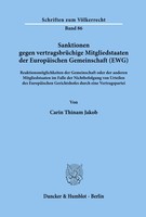 Sanktionen Gegen VertragsbrüChige Mitgliedstaaten Der EuropäIschen...