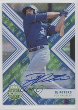 2018 Panini Elite Extra Edition Aspirations Tie-Dye 10/10 DJ Peters Auto 6k2