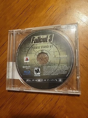 Fallout 3 (Sony PlayStation 3, 2008) Game & Generic Jewel Case Only