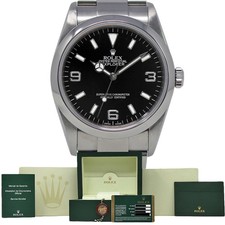 Rolex Explorer 114270 36mm Stainless Steel Automatic Black 2006 BOX&PAPERS #119