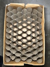 120 SMALL EMPTY TOILET PAPER ROLLS TP Cardboard Tubes crafts, projects, garden