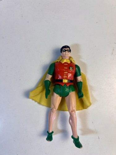 VINTAGE 1984 KENNER DC SUPER POWERS ROBIN + CAPE LOSE ACTIONFIGUR - Bild 3 von 4
