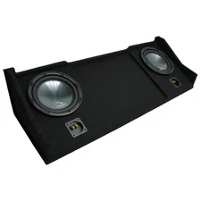 1994-2001 Fits Dodge Ram Ext Club Quad Harmony R104 Dual 10" Sub Box Enclosure