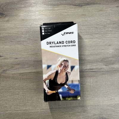 Finis Dryland Cord Swim Trainer Strength Rehab Resistance Bands Light Yellow 