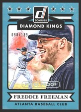 Freddie Freeman #2 2015 Donruss Press Proofs Silver Atlanta Braves SN/199