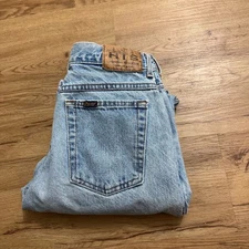 Vintage H.I.S Chic Jeans Women 11 Blue High Rise 90s Denim Pants MOM