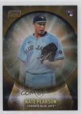 2021 Stadium Club Chrome Crystal Ball Gold Refractor 39/50 Nate Pearson 1k5