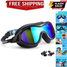 Swim Goggles No Leaking Anti-Fog Pool Goggles Swimming Goggles for Adult Men ...