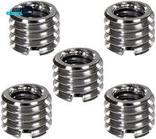 Metal 1 4 Inch to 3 8 Inch Tripod Thread Adapter Easy Mount Convert Screw