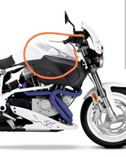Buell X1 White Lightning Stickers Autocollant Réservoir Oem
