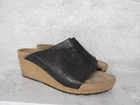 Birkenstock Papillio Namica Metallic Antique Black Wedge Heel Sandals sz. 41, 10