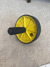 Gold's Gym AB Dual -Wheel Fitness Roller with Foam Handles Workout Exercise