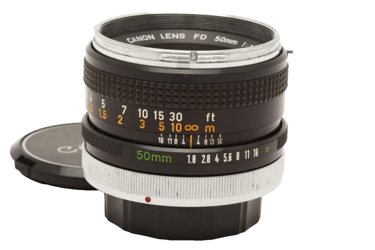 Canon FD f/1.8 Camera Lenses 50mm Focal for sale | eBay