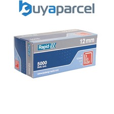Rapid 11859610 53/12B 12mm Galvanised Staples (Box 5000) RPD5312B5000 0.0029 per staple