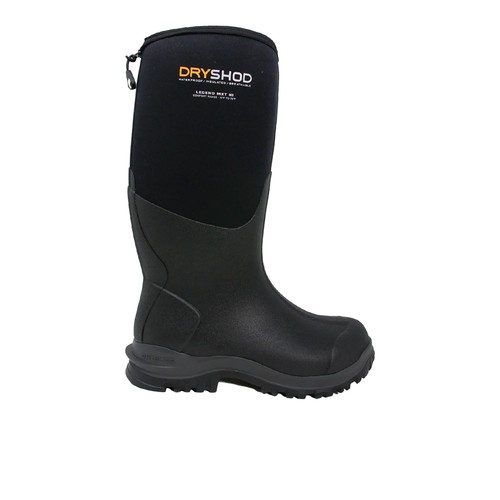 Dryshod Legend Mxt Pull On Rain Round Toe Mens Black Casual Boots LGX-MH-BK