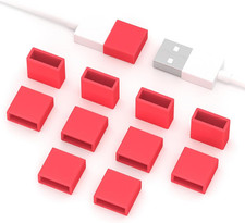 10PCS USB Port Protective Cover,Usb a Male anti Dust Plug Stopper Cap Cover Prot