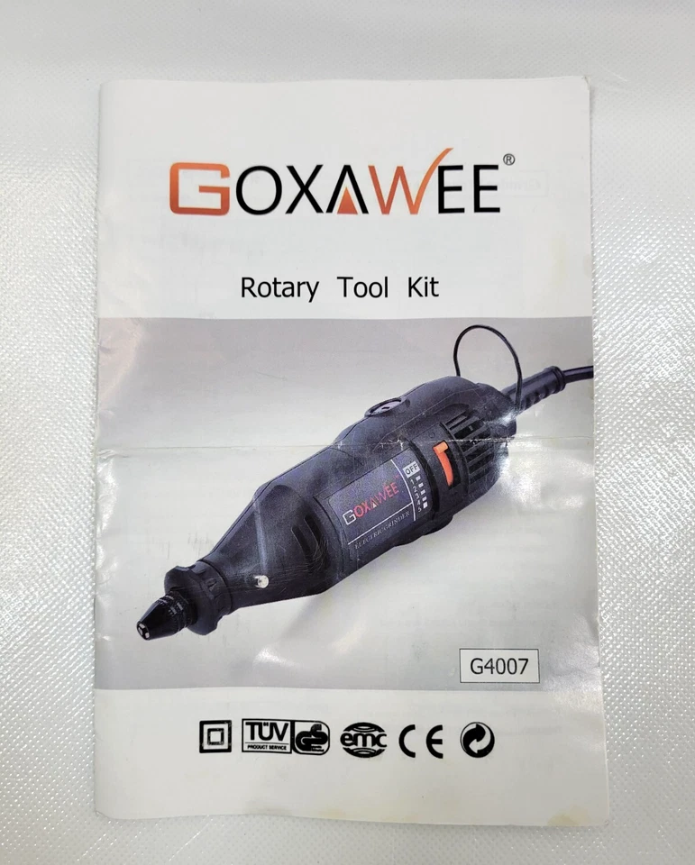 GOXAWEE G4007 Rotary Tool Kit with MultiPro Keyless Chuck & Flex Shaft - Image 4 of 4