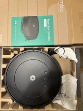 iRobot Roomba Combo Essential Robot Vacuum & Mop (Y0140) - Black new open box