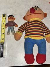 Vintage Ernie Sesame Street Plush Toy Lot Muppet