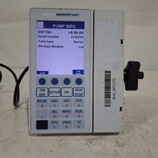 Baxter Sigma Spectrum 8.00.04 w/o Battery Infusion Pump
