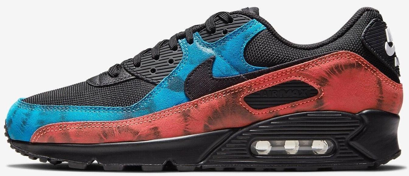 Size 6.5 - Nike Air Max 90 Black Tie Dye for sale online | eBay