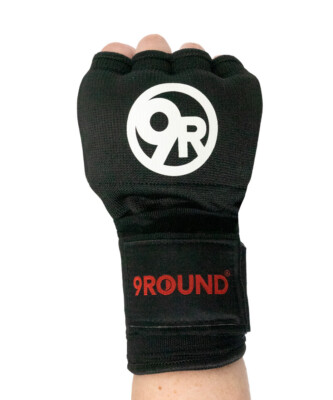 9ROUND Speed Wraps Kickboxing Gear - Black - L/XL