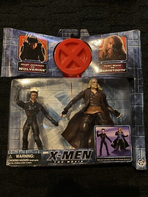 マーベル　トイビズＸMEN　THE　MOVIE　WOLVERINE 2セット入り X-men The Movie 2 Action Figure Set Logan Vs. Magneto Marvel