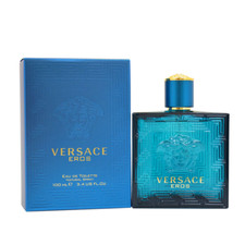 Versace Eros by Versace for Men Eau de Toilette Spray 3.4 oz