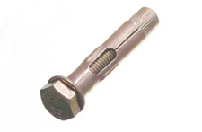 New 60 X Sleeve Anchors Hex Bolt For Masonry And Brick M8 X M10 X 50mm - Onestop