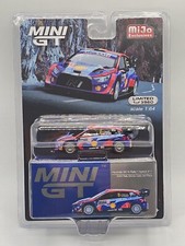 Mini GT Hyundai i20 N Rally1 2023 Rally Monte Carlo 3rd Place #11 MGT0710 1/64