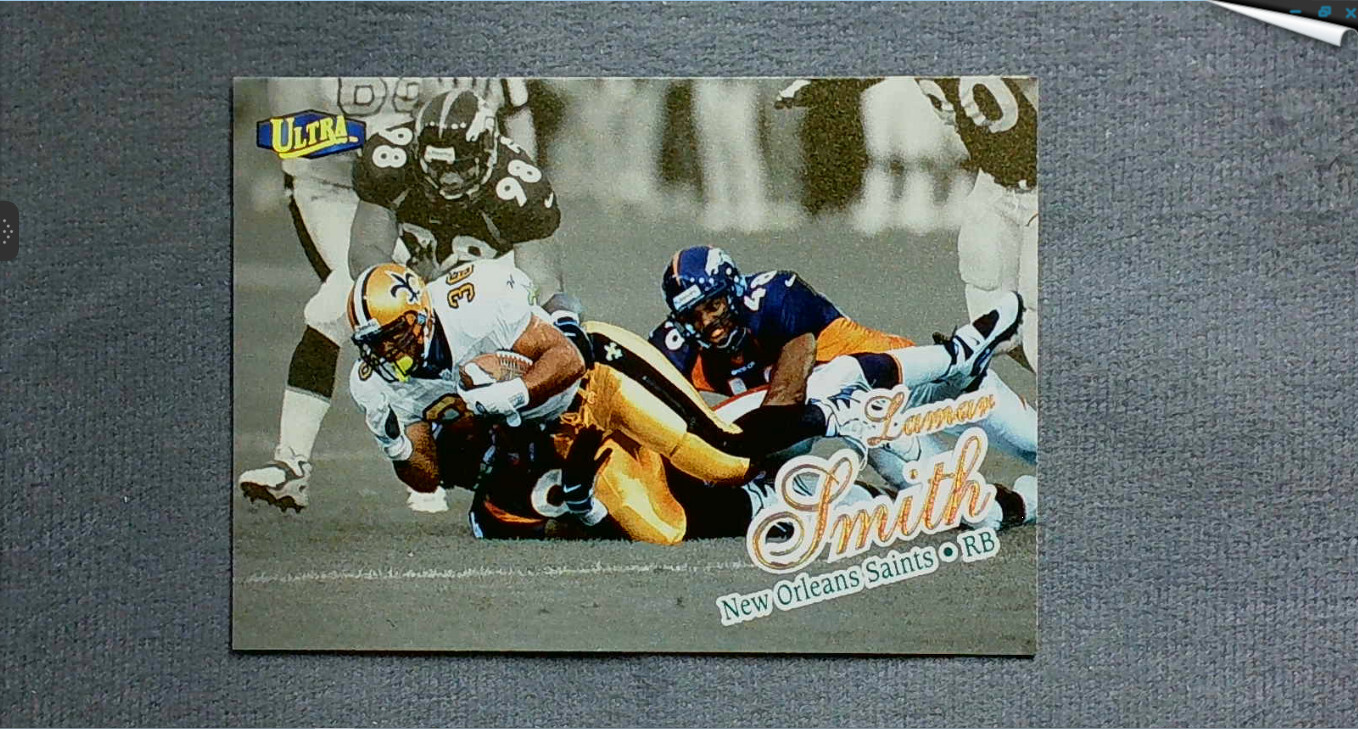 1998 Fleer Ultra Gold Medallion #253G Lamar Smith Saints
