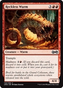 Reckless Wurm x4 - Ultimate Masters - NM-Mint, English - Ultimate Masters