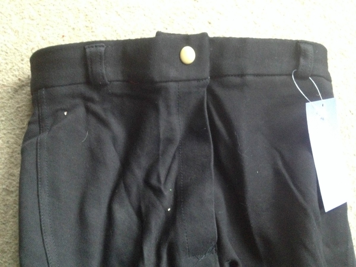 BLACK SIGN 　Breeches　Pants　3２ SS M32 Black Wool Breeches from Hessen Antique