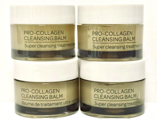 New ELEMIS Pro-Collagen Cleansing Balm Travel Sz .3oz Lot of 4 = 1.2oz Face Wash - Afbeelding 1 van 1