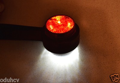 2 Pz/set Luci Di Coda Del Camion Rimorchio LED Contorno Luce Di - Foto 10