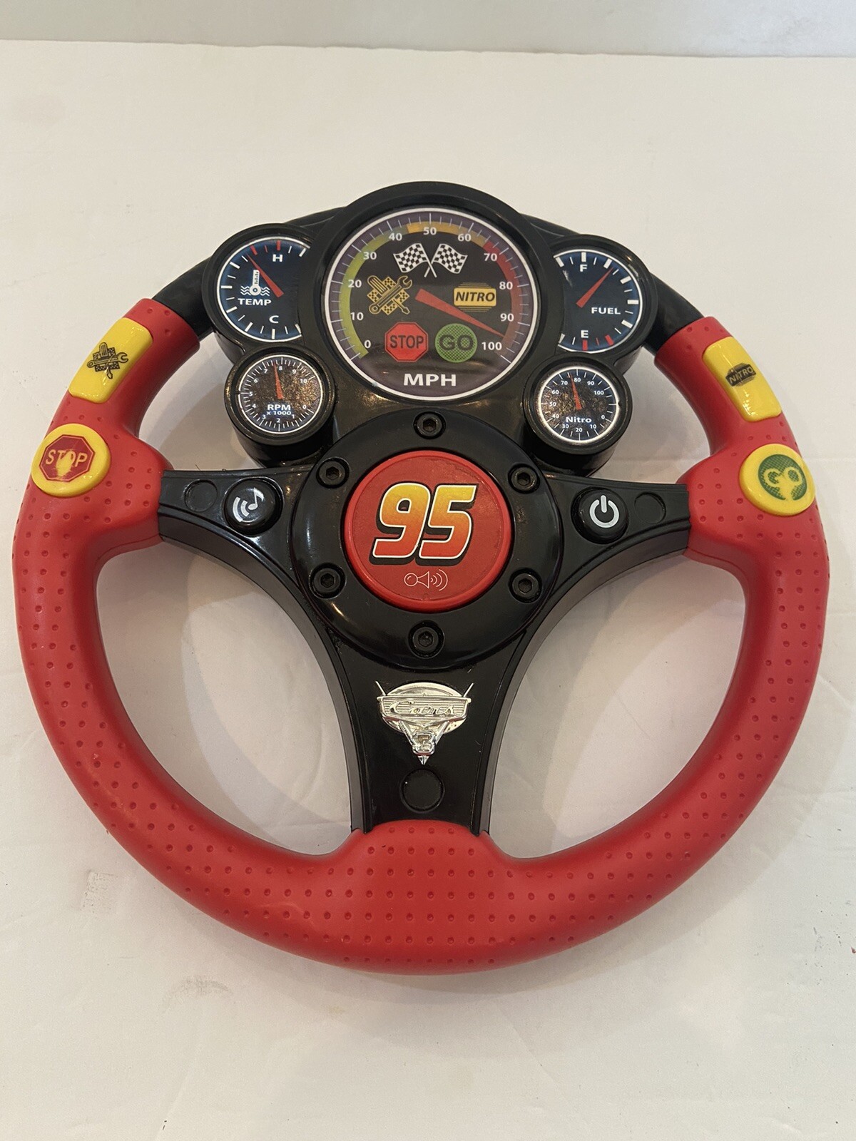 lightning mcqueen steering wheel
