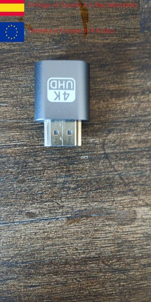 Emulador Pantalla USB DUMMI Anydesk, Remote Administrator 