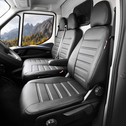 ✅ COPRISEDILI AUTO furgone IN ECO PELLE COMPATIBILI Mercedes Sprinter 2018 OtoM - Foto 7 di 7