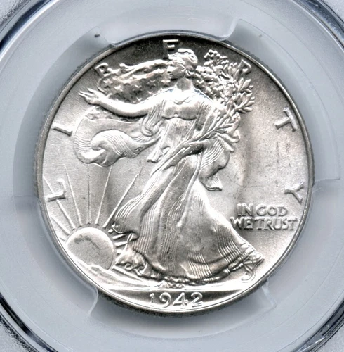 1942 Walking Liberty Half Dollar, PCGS MS65