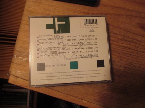 Dorothy Stone None But The Lonely Flute Babbitt Feldman Mosko Cage Alexander Ebay