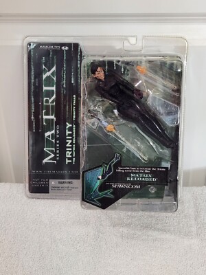The Matrix Reloaded Series Two, Trinity Falls, McFarlane Toys, Unopened, Vinyl
