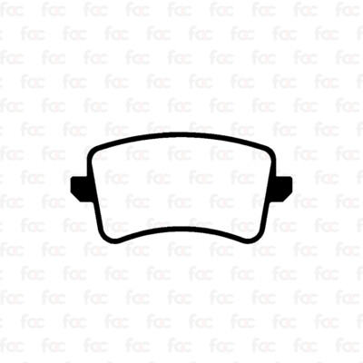 Brake Pads For Audi A4 Rear Axle Abtex PLU2006
