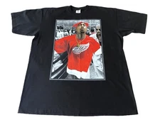 Vintage Shaka Wear - Men's 3XL Tupac Shakur THUG Heavy Black T-Shirt